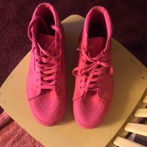 Hot pink vans